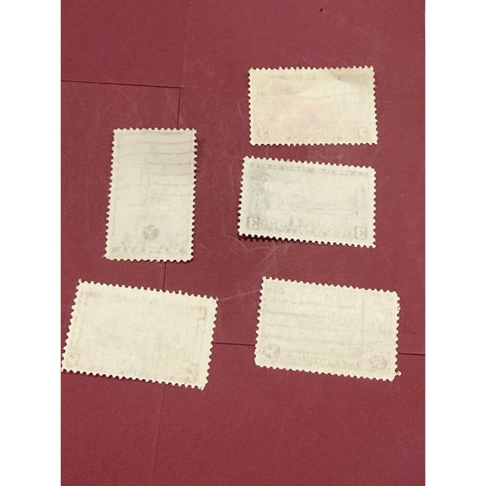 US Stamps Scott 799-802 single set of Territorial Issues 3c M/NH - Picture 4 of 5